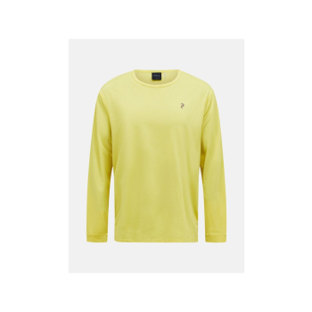 Koszulka mÄ™ska PEAK PERFORMANCE M Trail Longsleeve kolor ĹĽĂłĹ‚ty - M