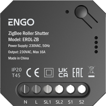 Sterownik Rolet ZigBee do systemu ENGO Smart podtynkowy