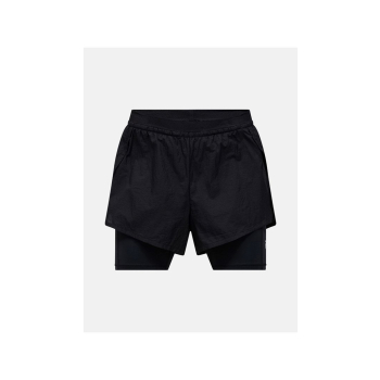Szorty damskie PEAK PERFORMANCE W Discover 2-In-1 Shorts kolor czarny - L