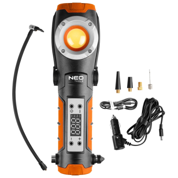 Lampa akumulatorowa 800 lm z kompresorem