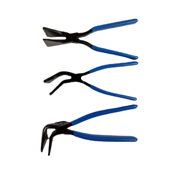 Zestaw szczypiec dekarskich 3 sztuk Silver