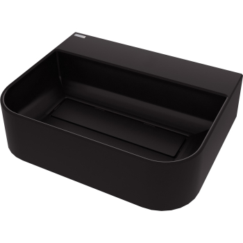 Umywalka granitowa nablatowa z miejscem na baterię - z maskownicą