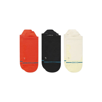 Skarpety do biegania damskie Stance Ecliptic Ultra Tab 3 Pack - coral