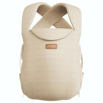 Momcozy CB002 WeeSnug Newborn Carrier Cotton Khaki | Nosidełko dla noworodków | Khaki, bawełniane, ergonomiczne