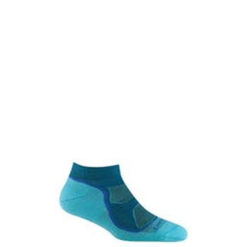 Skarpetki damskie Darn Tough Light Hiker No Show Lightweight with Cushion - cascade rozmiar: m