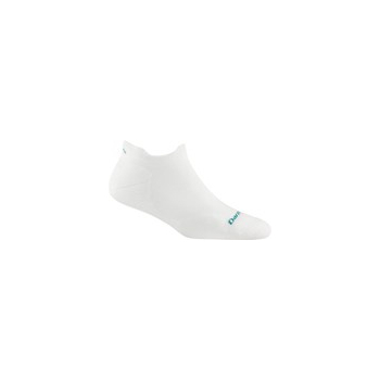 Skarpetki damskie Darn Tough Run No Show Tab Ultra-Lightweight with Cushion - white rozmiar: s