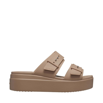 Klapki damskie Crocs Brooklyn Low beżowe 207431 2Q9 38-39