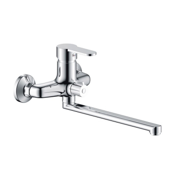 BATH FAUCET DF11003 LONG SPOUT BRASS