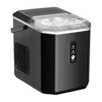 Euhomy IM011 Kostkarka do lodu czarna / 220-240 V / sterowanie dotykowe / Wydajność dzienna: 12 kg kostek lodu