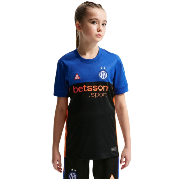 Koszulka dla dzieci Nike Inter Mediolan 2026 Stadium SE czarno-niebieska IB3536 413 L