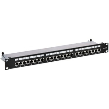 PATCH PANEL RJ-45 PP-24/RJ6-C/FTP