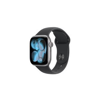 Apple Watch Series 11 GPS 42mm Space Grey Aluminium Case with Black Sport Band - M/L