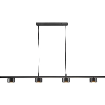 PENDANT LED LIGHT LUCA 4X4W BLACK