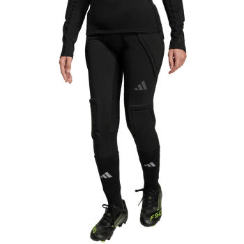 Legginsy bramkarskie dla dzieci adidas Padded Baselayer Long Tight czarne JZ9225 128cm