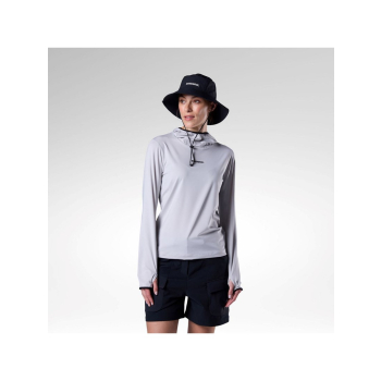 Bluza damska ROSSIGNOL W Westweg Sun Hoodie szara - XL