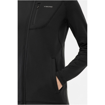 Bluza damska VIKING Admont Full Zip Lady rozpinana czarna   XXL