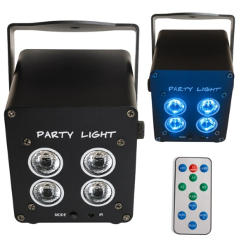 LIGHT4ME ACCU PAR 4x3W reflektor akumulatorowy 360