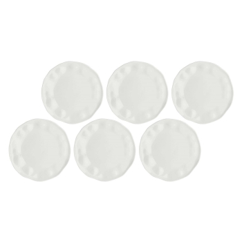 LA PORCELLANA BIANCA LUNIA Zestaw 6 talerzy obiadowych 28 cm