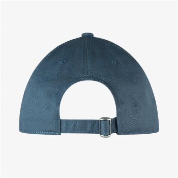 Czapka z daszkiem BUFF BASEBALL SOLID ZIRE STEEL -STEEL-ONESIZ-Standard   one size