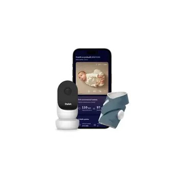Skarpetka Owlet Dream + zestaw Cam2 Bedtime Blue / skarpetka Smart + aparat