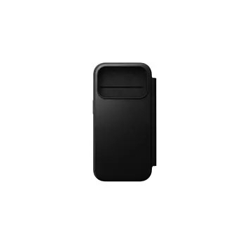 NOMAD Modern Leather Folio - skórzane etui do iPhone 17 Pro kompatybilne z MagSafe (black) [go]