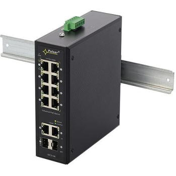 ISFG108 Switch przemysłowy PoE (8xPoE,