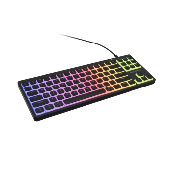 KLAWIATURA DLA GRACZY GENESIS THOR 430 TKL US RGB MECHANICZNA OUTEMU PINK SILENT CZARNA HOT SWAP SLI