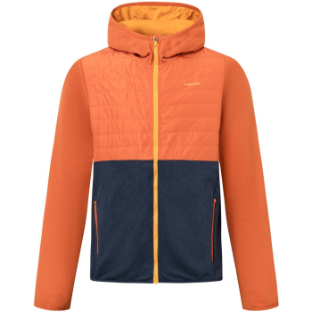 Kurtka męska VIKING Creek Hoodie Bamboo Man rozpinana z kapturem pomarańczowa   XL