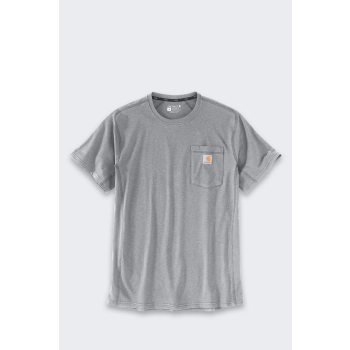 Koszulka Carhartt Force Mid Pocket Heather Grey