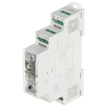 Podwójny, bezpotencjałowy inteligentny przełącznik SwitchBox-D-DC-DIN/BLEBOX Wi-Fi, 230V AC, 30V DC