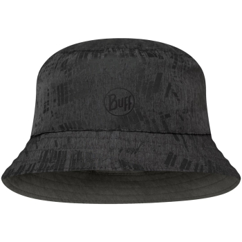 Kapelusz BUFF TRAVEL BUCKET HAT GLINE BLACK-GREY S/M   S/M