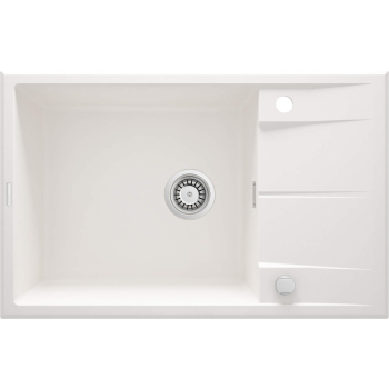 Zlewozmywak granitowy 1-komorowy z ociekaczem ZQE_A11B 5907650874249