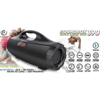 REBELTEC PRZENOŚNY GŁOŚNIK BLUETOOTH SOUNDBOX 390