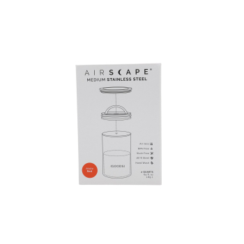 Airscape? Edelstahl-Aromabeh?lter mittel, signalrot matt