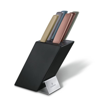 Blok noży VictorinoxV-6.71 86.66 Swiss Modern Knife Block, 6 sztuk, drewno bukowe