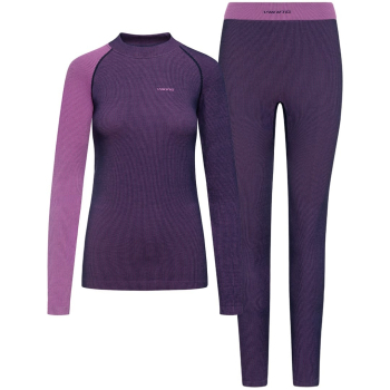 Bielizna damska VIKING Mounti Lady Set Merino fioletowa   XXL