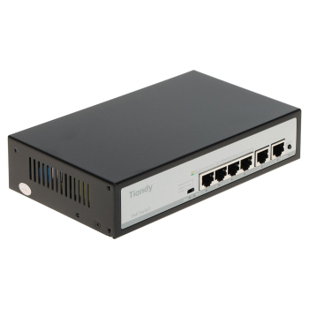 SWITCH POE TC-P3S06 SPEC:F/0420/AT/55 4-PORTOWY TIANDY