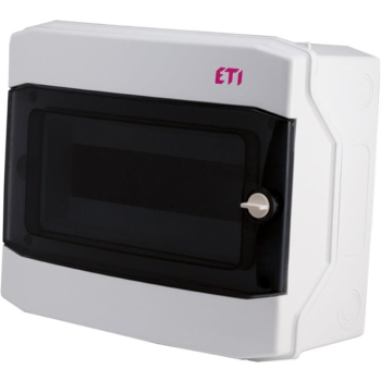 ECH-12PT Rozdzielnia plastikowa NT 12M 1X 12M N+PE IP65 IK07 201X319X144 drzwi dymne szary DIDO