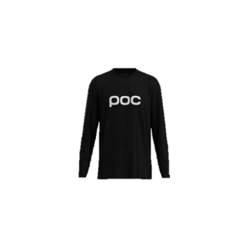 Koszulka POC L/S Tee czarna - L