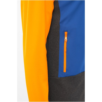 Bluza męska VIKING Tacoma Hoodie Man rozpinana z kapturem szara   S
