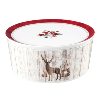 SELTMANN LIFE CHRISTMAS Miska z pokrywką 21x9 cm