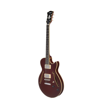 D'Angelico Excel SS Tour Solid Wine - gitara elektryczna