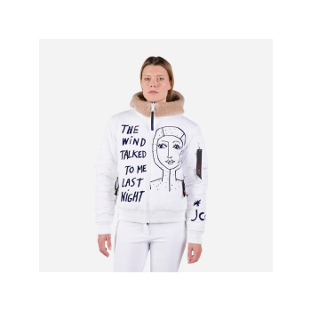 Kurtka Rossignol W Yety Fleecy Bomber Jkt biały