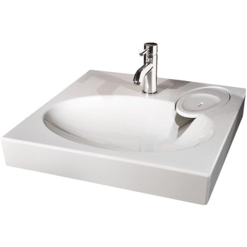 WASHBASIN CLARO+SIPHON+HANGERS 60X60CM
