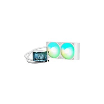 TRYX PANORAMA Kompletne chłodzenie wodne ARGB - 280 mm biały