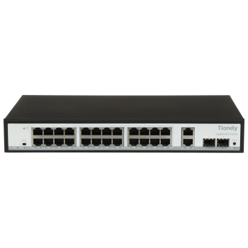 SWITCH POE TC-P3S028 SPEC:G/2422/AT/280 24-PORTOWY SFP TIANDY