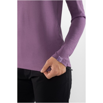 Longsleeve damski VIKING Escalante Lady Bamboo fioletowy   M