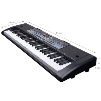 MQ 6136L KEYBOARD - Organy z mikrofonem dla dzieci do nauki gry