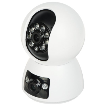 Podwójna kamera IP obrotowa wewnętrzna APTI-W21A1-TUYA Tuya Smart Wi-Fi, - 1080p 2 X 3.6 mm