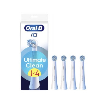 Końcówki do szczoteczek Oral-B iO UltimateClean, białe, 4 sztuki